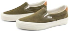 Shop Vans OG Slip-On 59 LX 'Dark Green' VN0007QEOLV