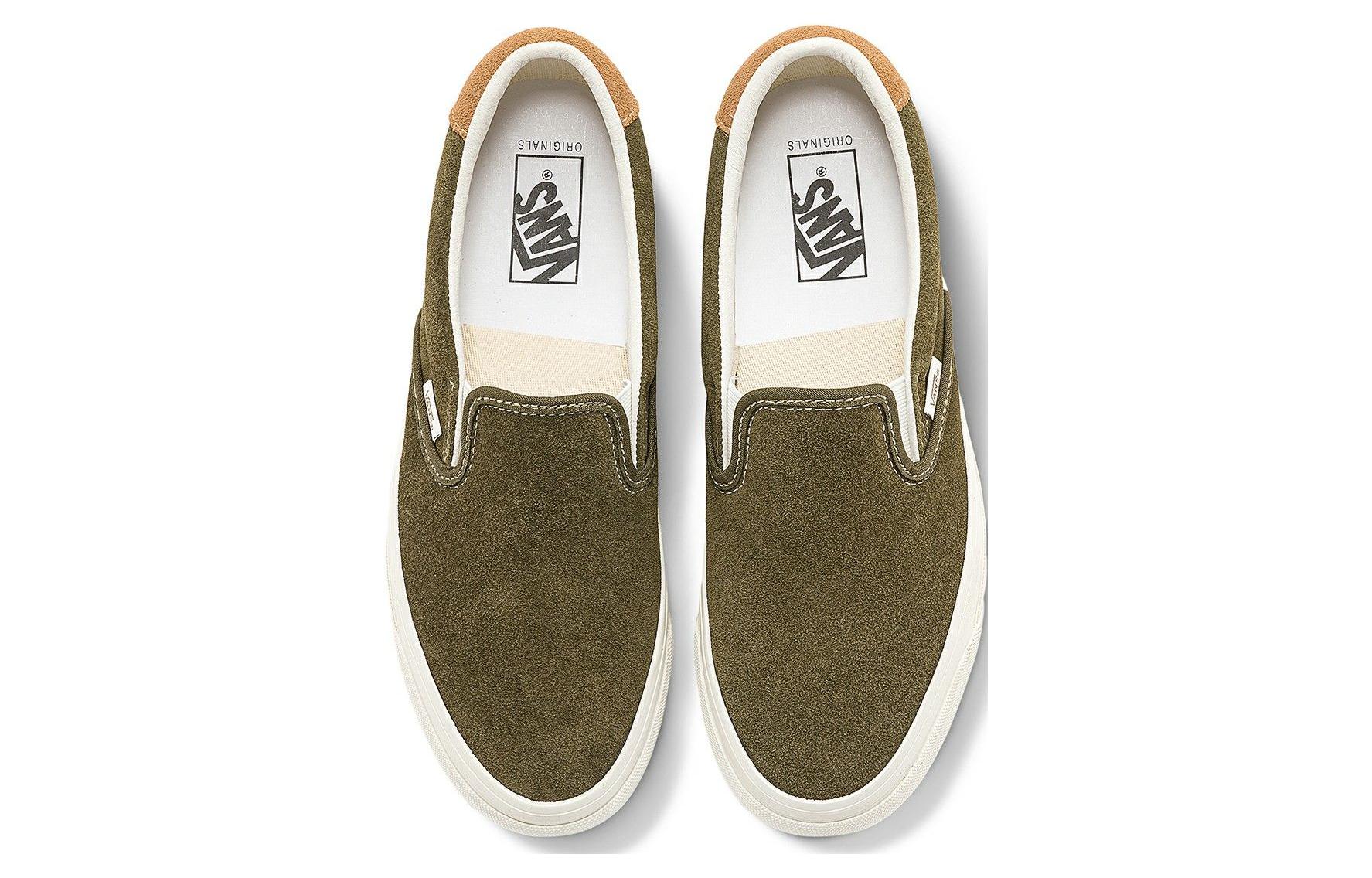 Purchase Vans OG Slip-On 59 LX 'Dark Green' VN0007QEOLV