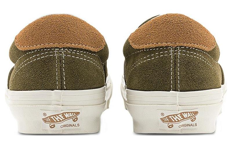 Details for Vans OG Slip-On 59 LX 'Dark Green' VN0007QEOLV