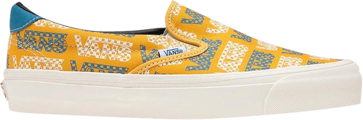 Vans OG Slip-On 59 LX 'Logo Kotak-Kotak - Kilau Emas' VN0A4BVDVZA Buy Vans OG Slip-On 59 LX 'Logo Kotak-Kotak - Kilau Emas' VN0A4BVDVZA