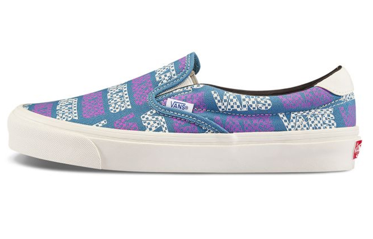 Vans OG Slip-On 59 LX 'Logo Checkerboard - Larkspur' VN0A4BVDVZB