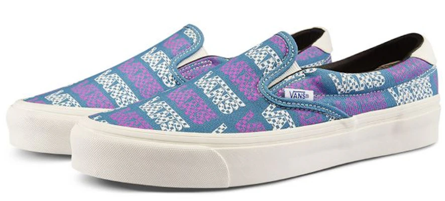 Vans OG Slip-On 59 LX ''Logo Schachbrettmuster - Larkspur'' VN0A4BVDVZB Order Vans OG Slip-On 59 LX ''Logo Schachbrettmuster - Larkspur'' VN0A4BVDVZB