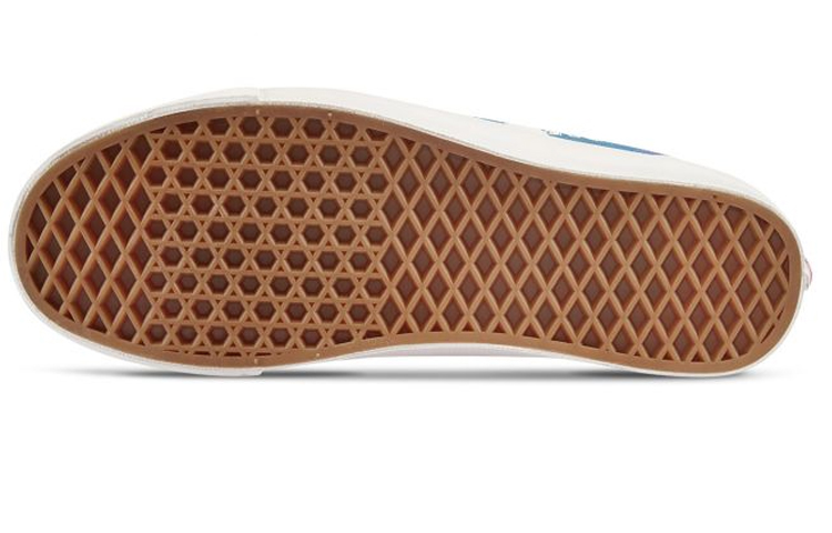 Shop Vans OG Slip-On 59 LX 'Logo Checkerboard - Larkspur' Sepatu Pria/Wanita VN0A4BVDVZB