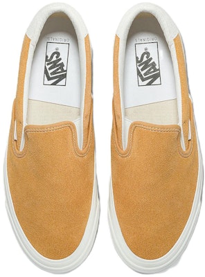 Vans OG Slip-On 59 LX 'Yellow' VN0007QEYLW Shop Vans OG Slip-On 59 LX 'Yellow' VN0007QEYLW