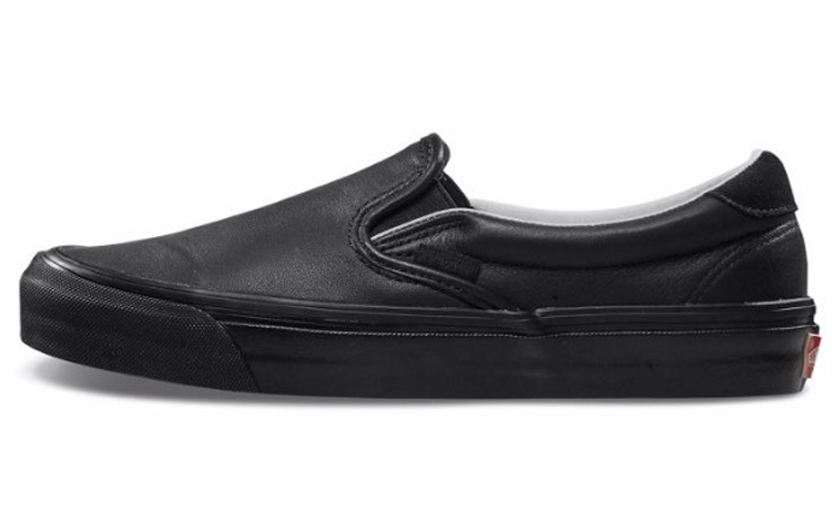 Vans OG Slip-On 59 LX Leather Suede 'Black' VN0A38FZ69E