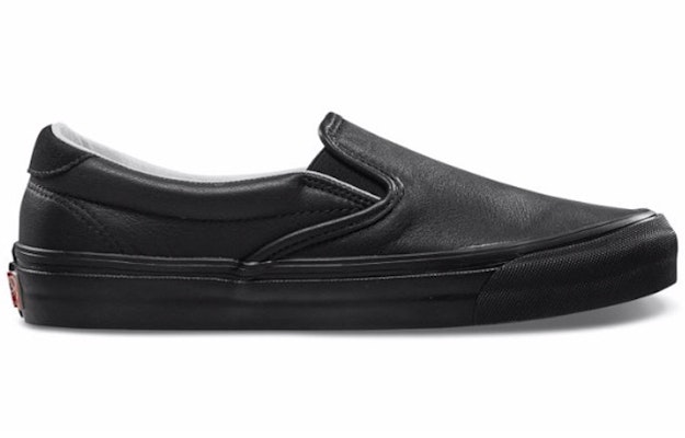 Vans OG Slip-On 59 LX Kulit Suede 'Hitam' VN0A38FZ69E Order Vans OG Slip-On 59 LX Kulit Suede 'Hitam' VN0A38FZ69E