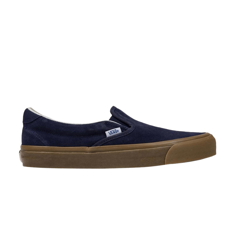 Buy Vans OG Slip-On 59 LX Suede 'Maritime Blue Gum' untuk Pria/Wanita VN0A38FZQM8