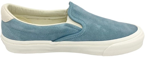 Vans OG Slip-On 59 LX Suede 'Smoke Blue' Biru Asap VN0A38FZQMA Order Vans OG Slip-On 59 LX Suede 'Smoke Blue' Biru Asap VN0A38FZQMA