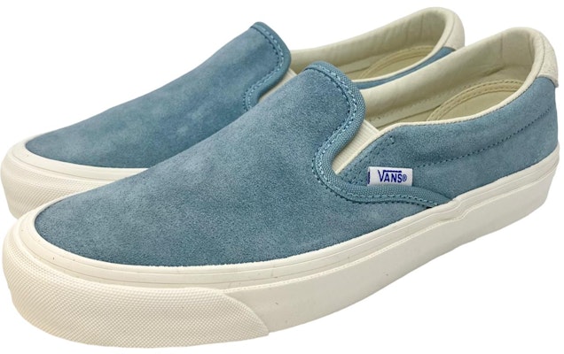 Vans OG Slip-On 59 LX Suede 'Smoke Blue' VN0A38FZQMA Lookbook Vans OG Slip-On 59 LX Suede 'Smoke Blue' VN0A38FZQMA