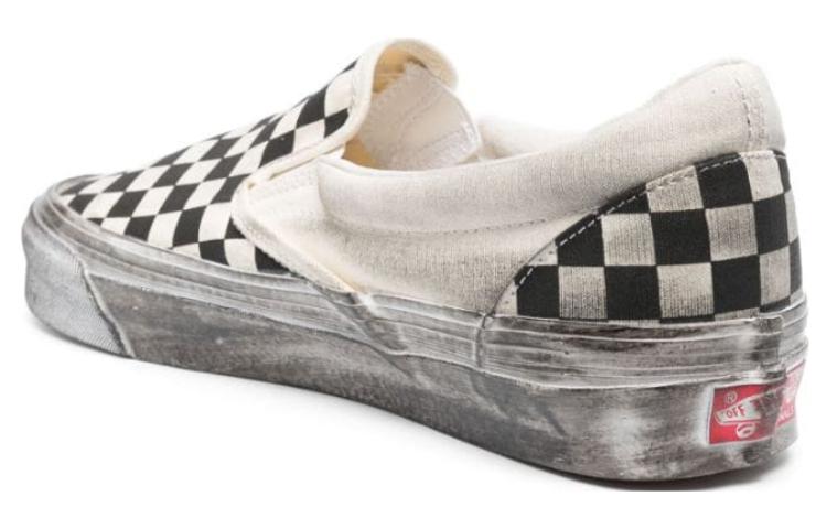 Lookbook 반스 OG 슬립온 '화이트 블랙' VN0A32QNBKC1