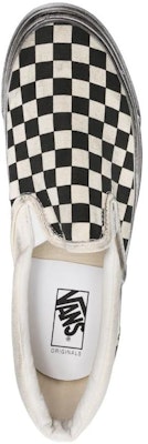 Vans OG Slip-On 'Putih Hitam' VN0A32QNBKC1 Shop Vans OG Slip-On 'Putih Hitam' VN0A32QNBKC1