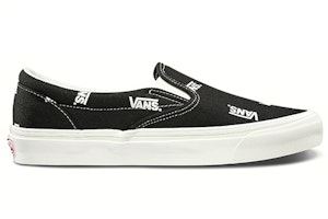 Vans OGスリッポンLX マルチロゴ黒 VN0A45JKVQE Order Vans OGスリッポンLX マルチロゴ黒 VN0A45JKVQE