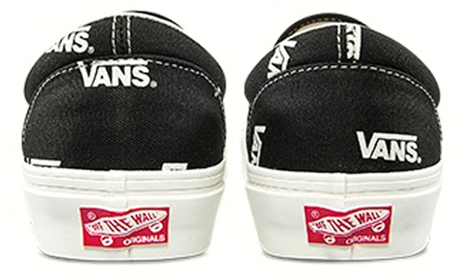Vans OG Slip-On LX 'Multi-Logo Black' VN0A45JKVQE Shop Vans OG Slip-On LX 'Multi-Logo Black' VN0A45JKVQE