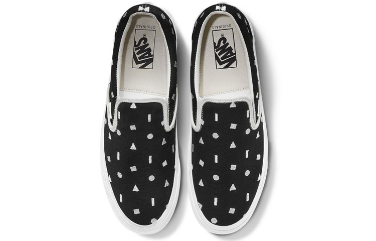 Shop Vans OG SLIP-ON LX Nero/Bianco VN0A3AV7VZD