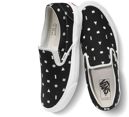 Vans OG SLIP-ON LX Black/White VN0A3AV7VZD Lookbook Vans OG SLIP-ON LX Black/White VN0A3AV7VZD