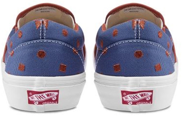 Vans OG SLIP-ON LX Shoe Geometry Pattern Casual Skateboarding Shoes Blue VN0A3AV7VZE Purchase Vans OG SLIP-ON LX Shoe Geometry Pattern Casual Skateboarding Shoes Blue VN0A3AV7VZE