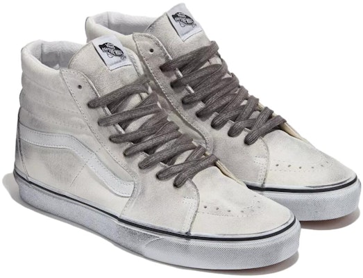 Vans Og Stressed Sk8-High 'Dirty White' VN0007NSWWW Order Vans Og Stressed Sk8-High 'Dirty White' VN0007NSWWW