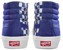 Vans Style 138 OG LX 高幫 帆布鞋 男女同款 藍色棋盤格 Shop Vans Style 138 OG LX 高幫 帆布鞋 男女同款 藍色棋盤格