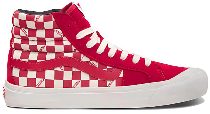 Vans Style 138 OG LX 高幫 板鞋 男女同款 桃紅棋盤格 Order Vans Style 138 OG LX 高幫 板鞋 男女同款 桃紅棋盤格