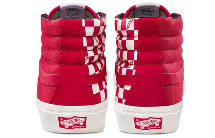 Purchase Vans Style 138 OG LX 高幫 板鞋 男女同款 桃紅棋盤格