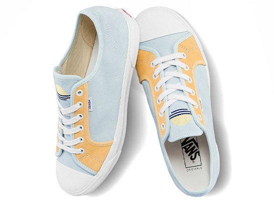 Vans OG Style 23 LX 'Blue Yellow' VN0A5JIZB57 Shop Vans OG Style 23 LX 'Blue Yellow' VN0A5JIZB57
