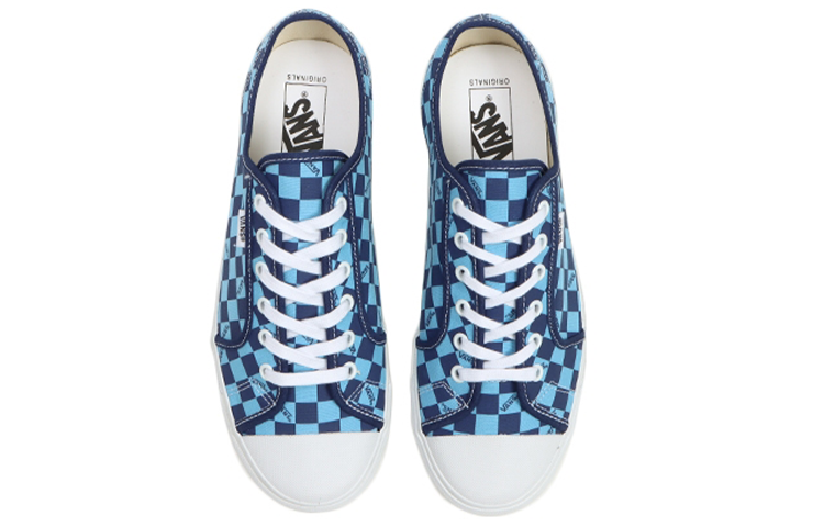 Lookbook Vans OG Style 23 LX Cuadrícula Zapatillas Unisex Azules Skate Casual Elegantes VN0A5JIZ92T