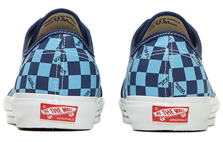 Shop Vans OG Style 23 LX Cuadrícula Zapatillas Unisex Azules Skate Casual Elegantes VN0A5JIZ92T