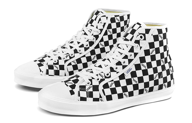 Order Vans OG Style 23 LX Zapatillas Altas de Lona Negro/Blanco VN0A5HUT9X3