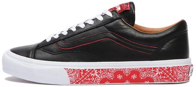 Vans OG Style 36 LX 'Bandana - 黑色競速紅' VN0A5FC3IZQ Buy Vans OG Style 36 LX 'Bandana - 黑色競速紅' VN0A5FC3IZQ