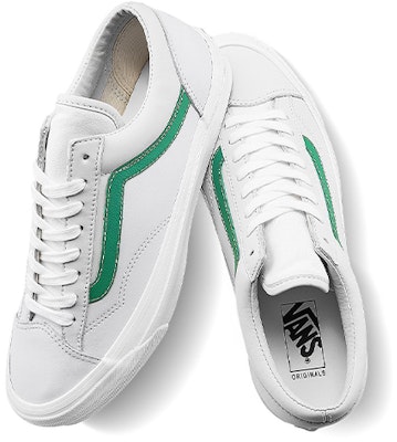 Vans OG Style 36 LX '纯白绿色' VN0A4BVE21C Shop Vans OG Style 36 LX '纯白绿色' VN0A4BVE21C