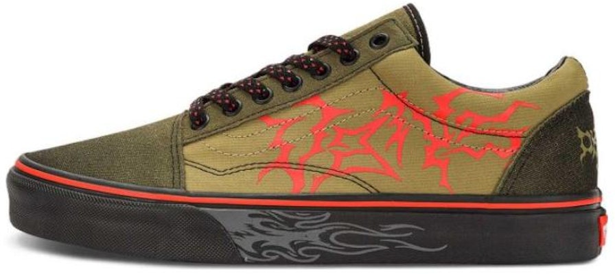 Vans OKEH x Old Skool 'Hijau Hitam' VN000D3H203 Buy Vans OKEH x Old Skool 'Hijau Hitam' VN000D3H203