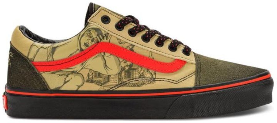 Vans OKEH x Old Skool 'Hijau Hitam' VN000D3H203 Order Vans OKEH x Old Skool 'Hijau Hitam' VN000D3H203
