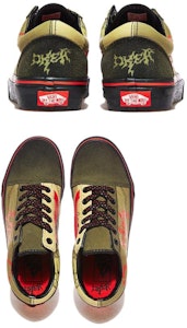 Vans OKEH x Old Skool (グリーン/ブラック) VN000D3H203 Lookbook Vans OKEH x Old Skool (グリーン/ブラック) VN000D3H203