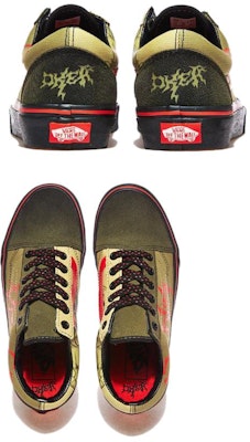 Vans OKEH x Old Skool 'Hijau Hitam' VN000D3H203 Lookbook Vans OKEH x Old Skool 'Hijau Hitam' VN000D3H203