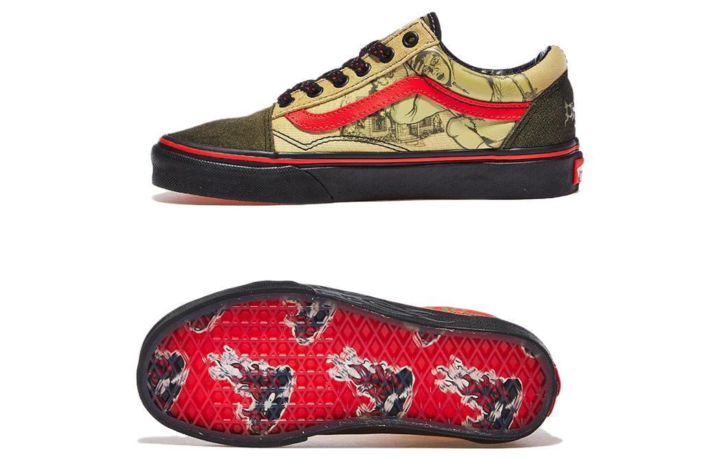 Shop Vans OKEH x Old Skool (グリーン/ブラック) VN000D3H203