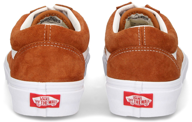 Shop Vans Kulit Sekolah Lama Coklat VA38G1U5K