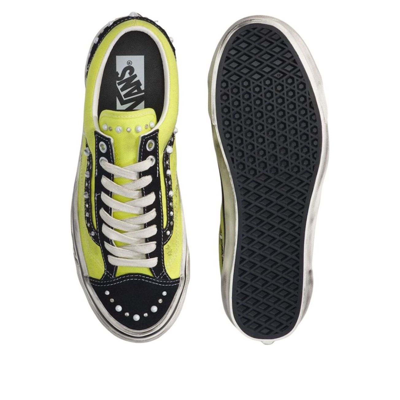 Lookbook Vans Old Skool 36 ''Pearlized Lime'' Lime Mutiara VN000E8VHHC