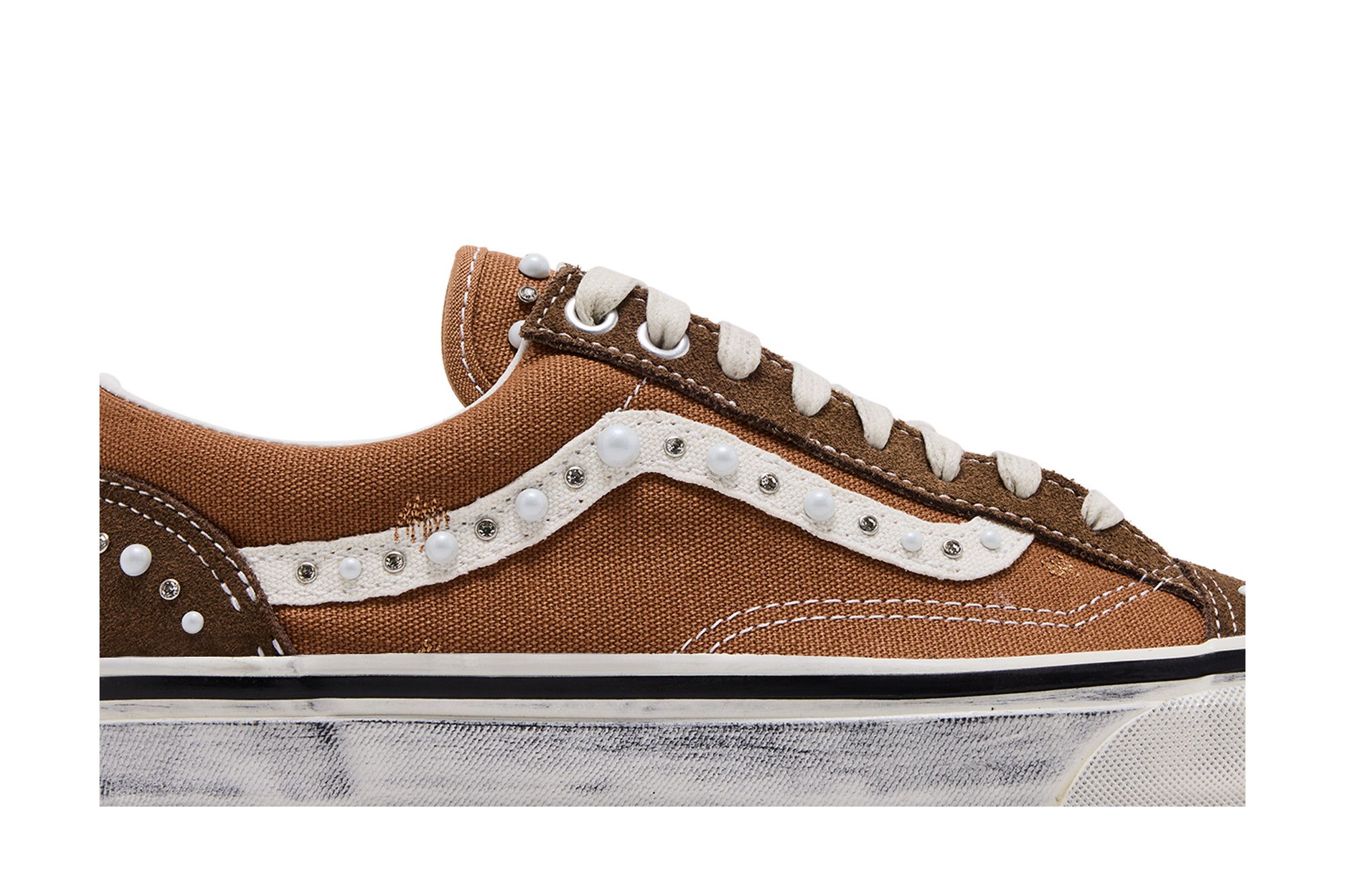 Order Vans LX Old Skool 36 珍珠系列复古可可棕 VN000E8VFST