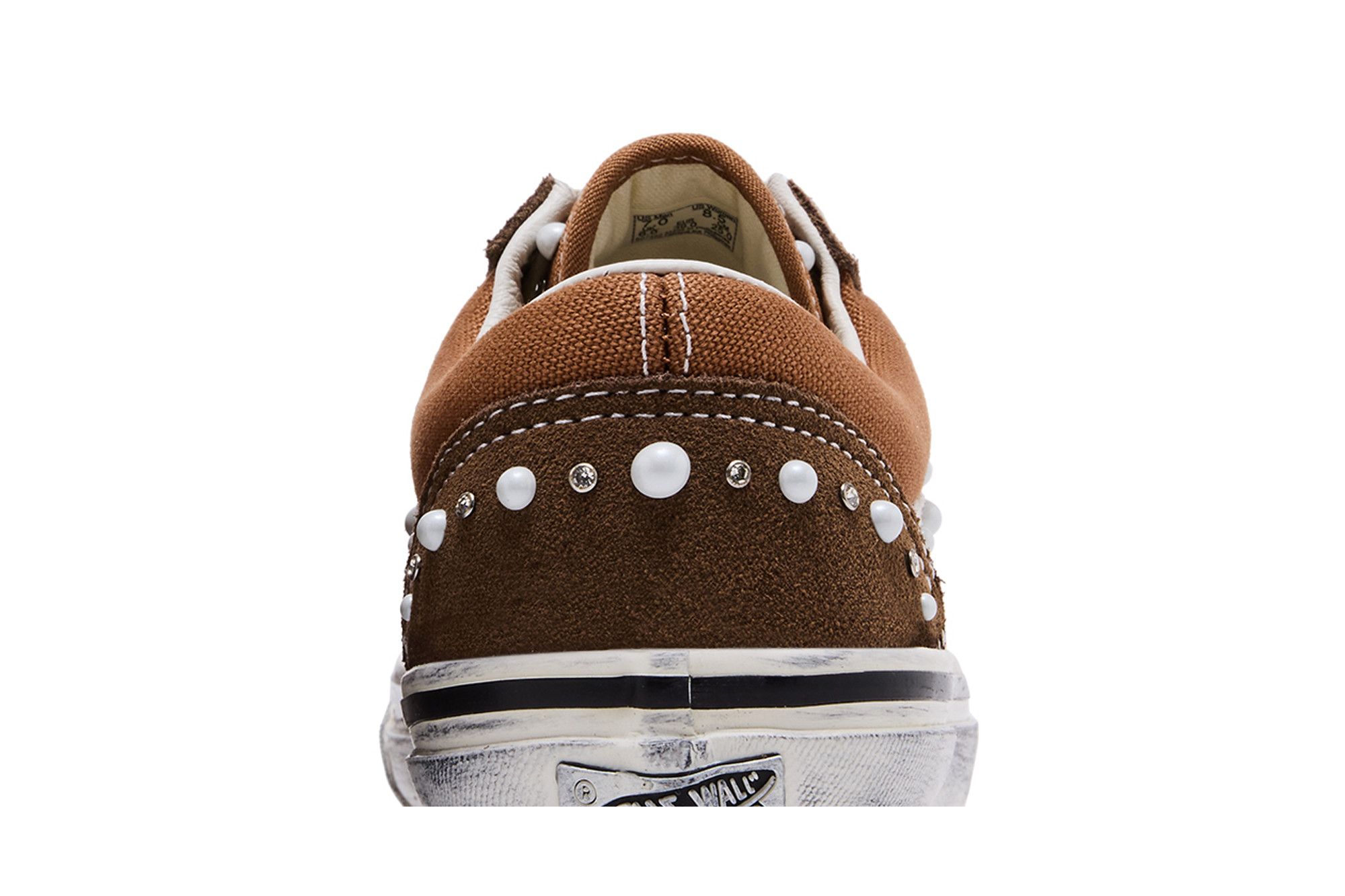 Sizing Vans LX Old Skool 36 珍珠系列复古可可棕 VN000E8VFST