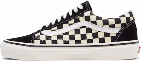 Shop Vans Old Skool 36 DX 'Anaheim Factory - Hitam Kotak-kotak' VN0A38G2OAK