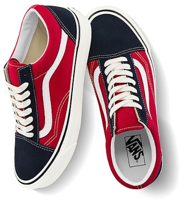 Vans Old Skool 36 DX 'Anaheim Factory - 海军蓝红' VN0A38G2VPK Shop Vans Old Skool 36 DX 'Anaheim Factory - 海军蓝红' VN0A38G2VPK
