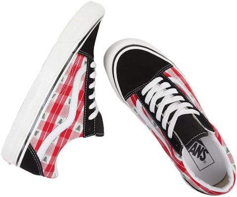 Vans Old Skool 36 DX 'Anaheim Factory - Cuadros Rojos' VN0A4BW3RED Shop Vans Old Skool 36 DX 'Anaheim Factory - Cuadros Rojos' VN0A4BW3RED