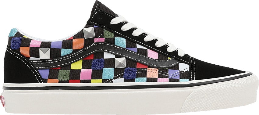 Chequered old 2025 skool vans