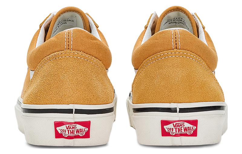 Lookbook Vans Old Skool 36 Dx 防滑耐磨 低筒 滑板鞋 男女款 白黃