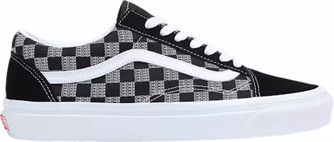 Vans Old Skool 36 DX 'Checkerboard Text' VN0A54F3BLK Vans Old Skool 36 DX 'Checkerboard Text' VN0A54F3BLK