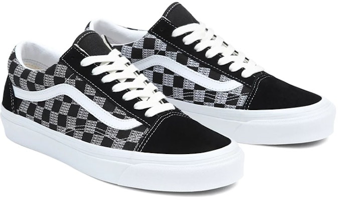 Vans Old Skool 36 DX 'Checkerboard Text' VN0A54F3BLK Lookbook Vans Old Skool 36 DX 'Checkerboard Text' VN0A54F3BLK