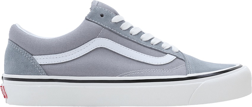Mens grey 2025 and white vans