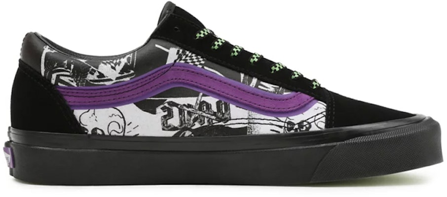 Vans Unisex Halloween Punk Old Skool 36 Dx Zapatillas Negro/Morado/Verde VN0A38G2BCJ Order Vans Unisex Halloween Punk Old Skool 36 Dx Zapatillas Negro/Morado/Verde VN0A38G2BCJ