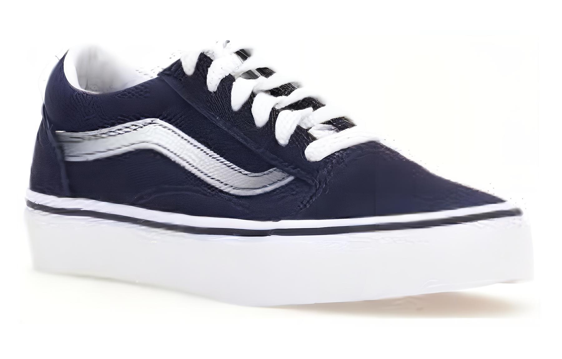 Order Vans Old Skool 36 DX 'Navy Silver' Sepatu Pria Wanita Indonesia VN000W9T7WH