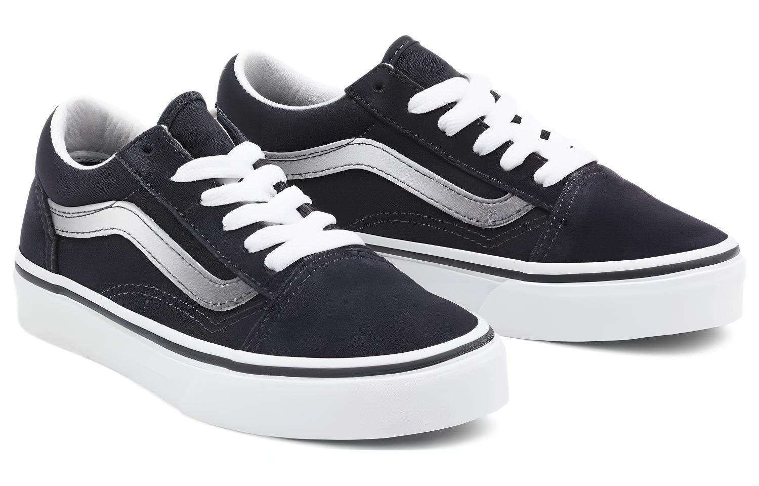 Lookbook Vans Old Skool 36 DX 'Navy Silver' Sepatu Pria Wanita Indonesia VN000W9T7WH